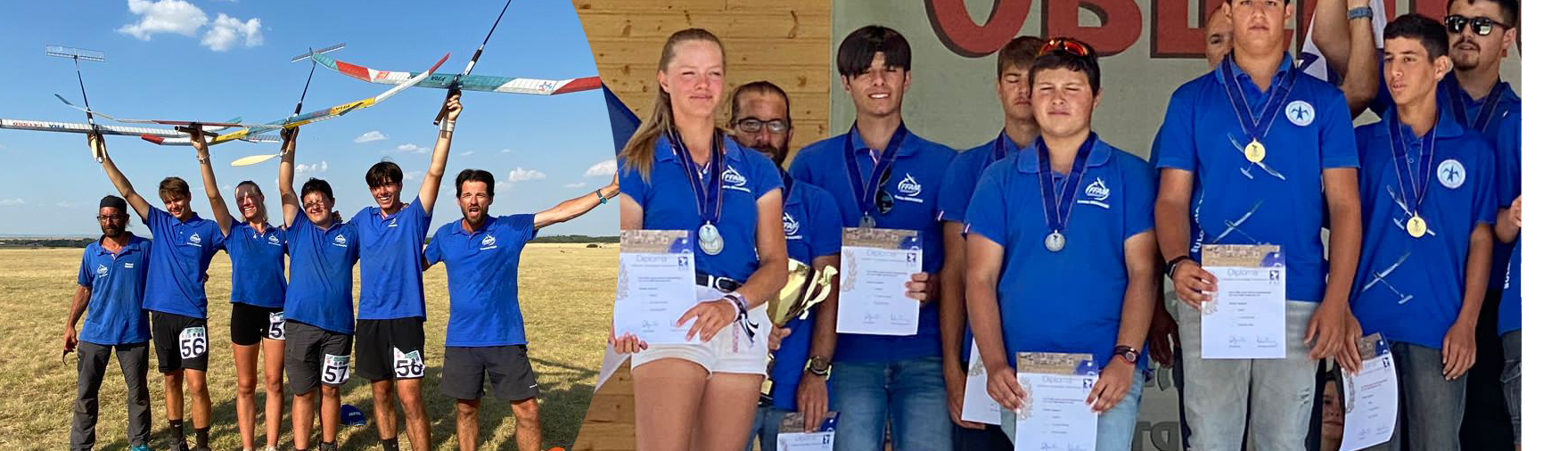 Équipe de France F1B junior médaille d'argent au championnat du monde 2022 à Valchitran en Bulgarie