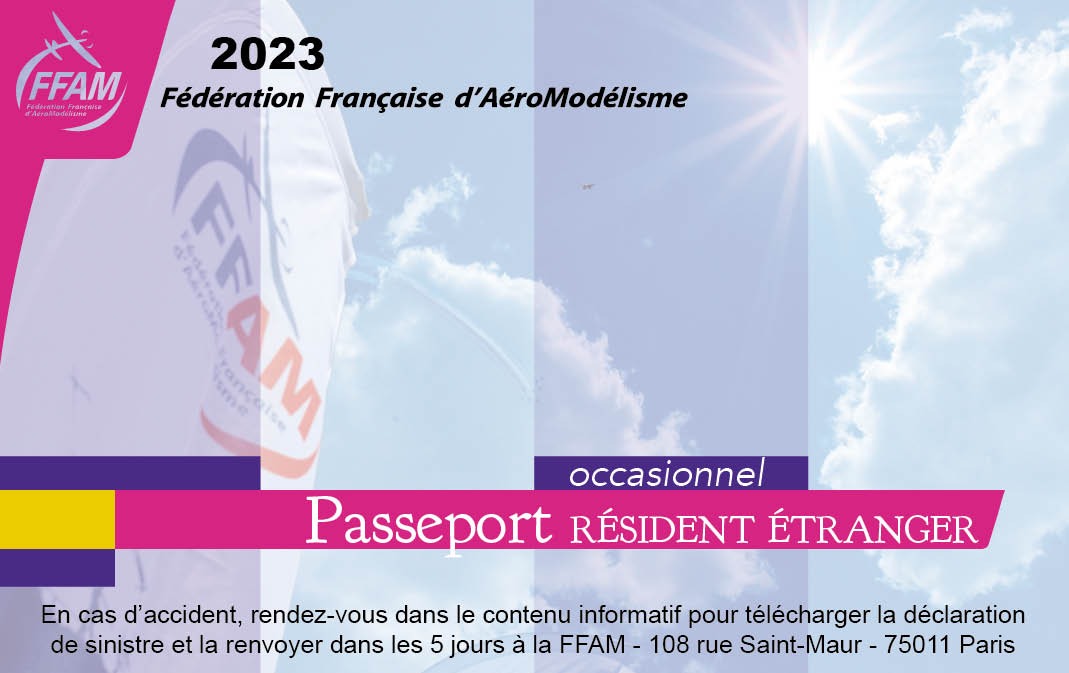 passeport non-résident occasionnel 2023
